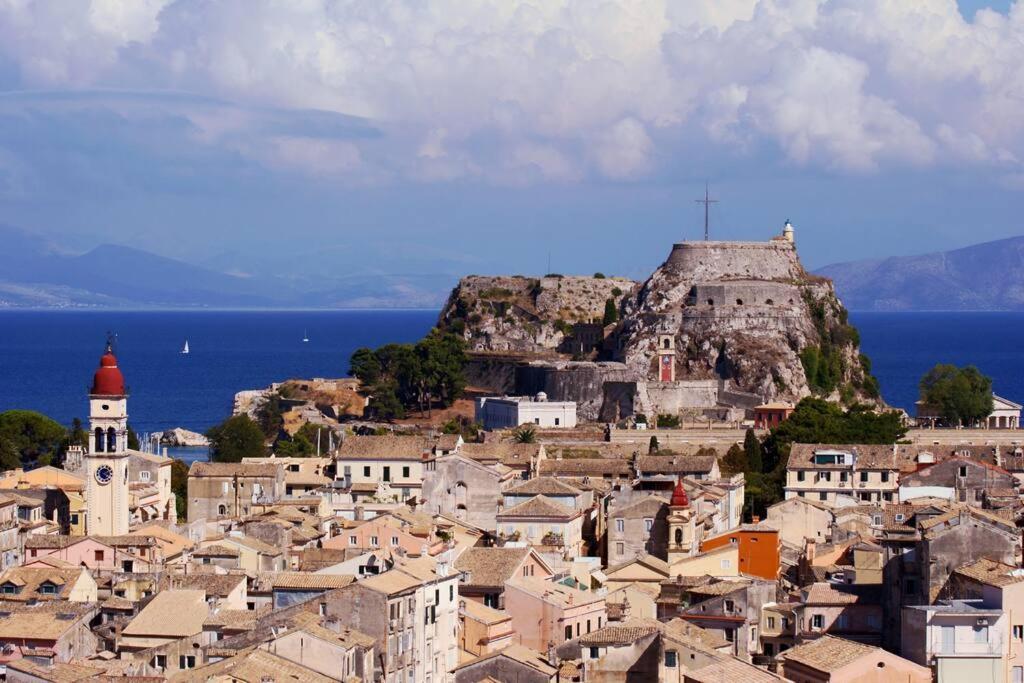 Corfu Downtown Lejlighed Eksteriør billede